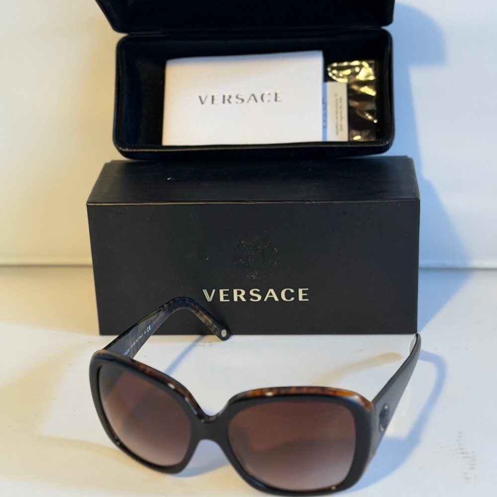 Versace Oversized Sunglasses – Made in Italy